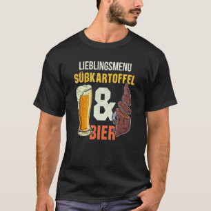 Kartoffel Batate Vegan Vegetarische Küche 3 T-Shirt