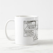 Kartoffel Chip Funny Cartoon Tasse (Links)