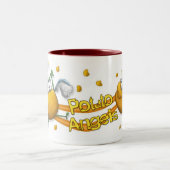 Kartoffel-Engel Zweifarbige Tasse (Mittel)