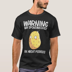 Kartoffel für Männer Frauen Pflanzkartoffeln 4 T-Shirt