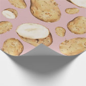 Kartoffel Geschenkpapier (Ecke)