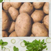 Kartoffel Geschirrtuch (Gefaltet)
