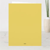 Kartoffel I immer Shine Funny Potato Karte (Rückseite)