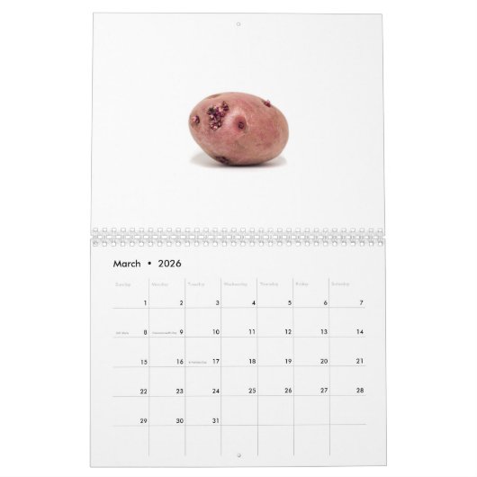 Kartoffel-Kalender 2017 Kalender (Mär 2026)