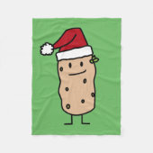 Kartoffel-Kartoffeln, welche die Fleecedecke (Vorderseite)