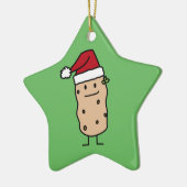 Kartoffel-Kartoffeln, welche die Keramikornament (Links)