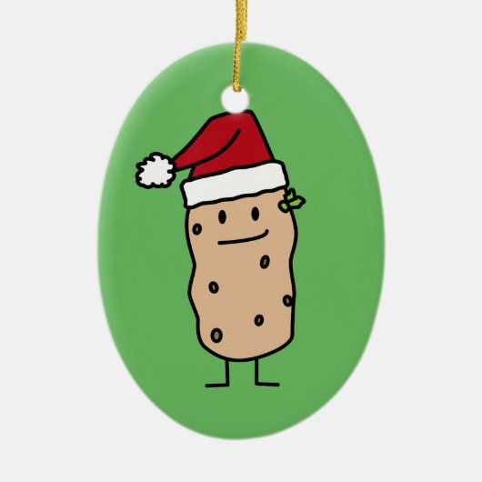 Kartoffel-Kartoffeln, welche die Keramikornament (Vorne)