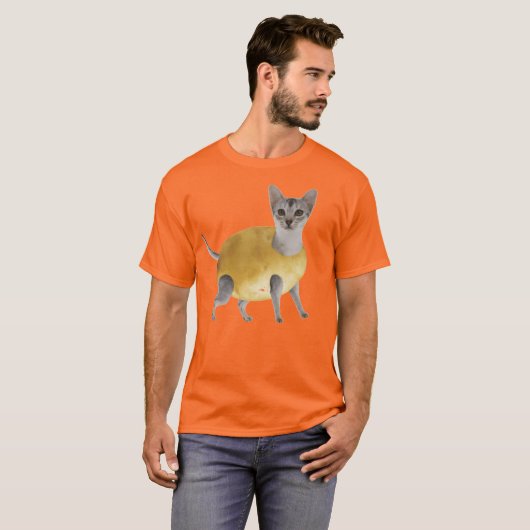 Kartoffel-Katze T-Shirt (Vorne ganz)