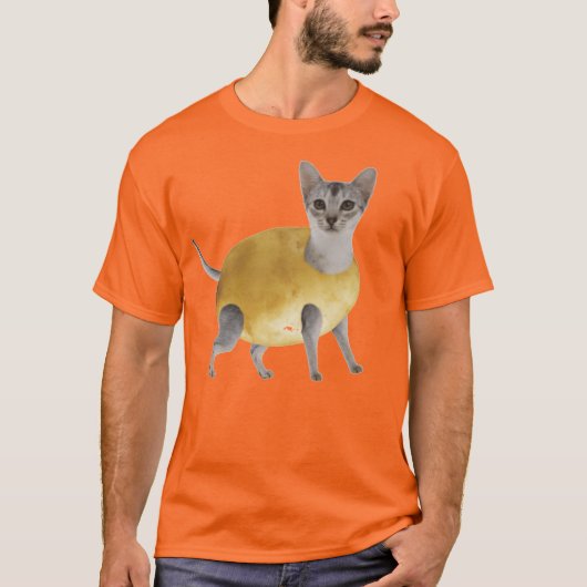 Kartoffel-Katze T-Shirt (Vorderseite)