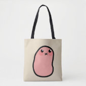 Kartoffel Kawaii Tasche (Vorderseite)