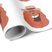 Kartoffel-Kopf Geschenkpapier (Rolleneckpunkt)