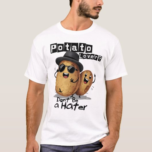 Kartoffel Lover ist kein Hater T-Shirt (Vorderseite)