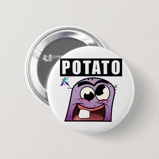 Kartoffel Lui aus dem Kalaverse Button (Vorne & Hinten)