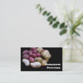 Kartoffel-Markt Visitenkarte (Stehend Vorderseite)