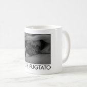 KARTOFFEL-MOPS-KAFFEE-TASSE DER COUCH-PUGTATO KAFFEETASSE (VorderseiteRechts)