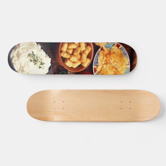 Kartoffel-Nahrungsmittel Skateboard (Horizontal)