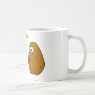 Kartoffel-Pommes-Frites sind dass Sie? Kaffeetasse