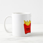 Kartoffel-Pommes-Frites sind dass Sie? lustig Kaffeetasse (Links)