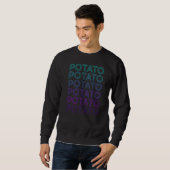 Kartoffel Retro Sweatshirt (Vorne ganz)