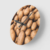 Kartoffel Runde Wanduhr (Winkel)