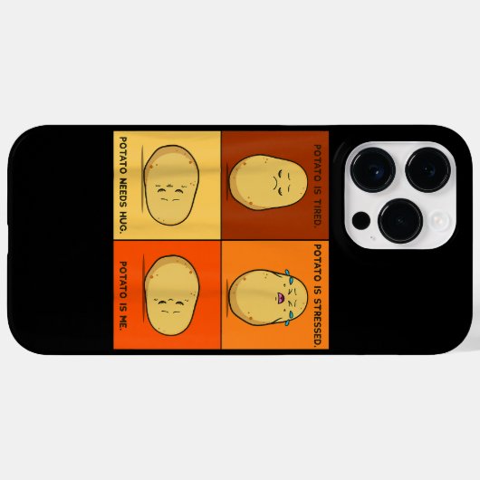 Kartoffel Spud Root Gemüsepflanze Veganer Lago Mag Case-Mate iPhone Hülle (Rückseite (Horizontal))