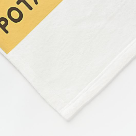 Kartoffel Spud Root Gemüsepflanze Veganer Lago Mag Fleecedecke (Ecke)