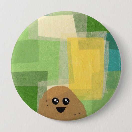 Kartoffel! Vegeta-Knopf Button (Vorderseite)