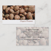 Kartoffel-Visitenkarte Visitenkarte (Vorne/Hinten)