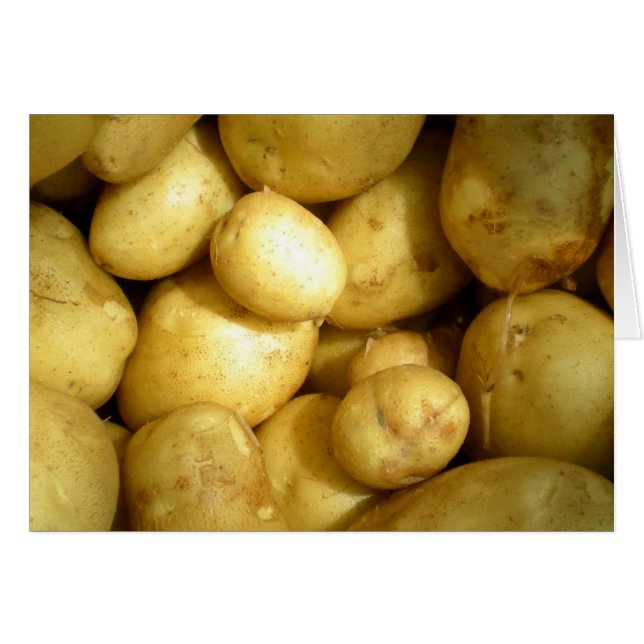 Kartoffelblindkarte (Vorderseite (Horizontal))