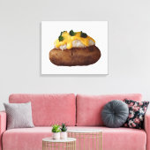 Kartoffelbrei Leinwanddruck (Insitu (Wohnzimmer))