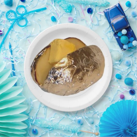 Kartoffelbrei Pappteller (Party)