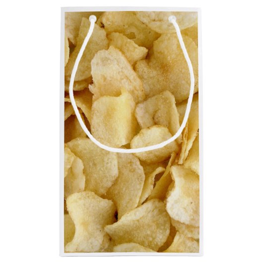 Kartoffelchip-Geschenk-Tasche Kleine Geschenktüte (Rückseite)