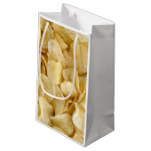 Kartoffelchip-Geschenk-Tasche Kleine Geschenktüte (Rückseite Schrägansicht)