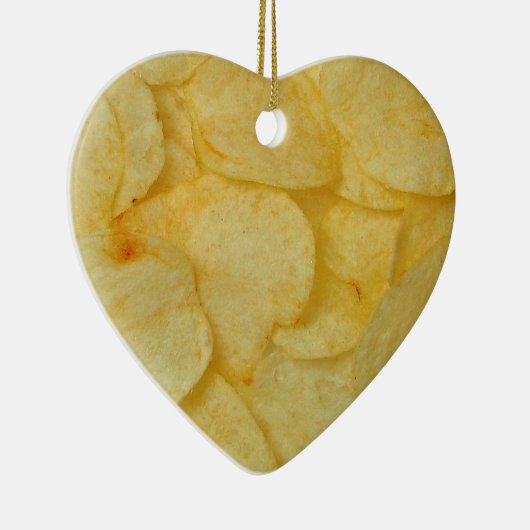 Kartoffelchip Keramik Ornament (Rechts)
