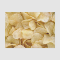 Kartoffelchip-Seidenpapier