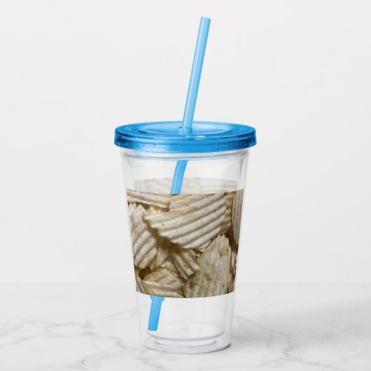 Kartoffelchips Acryltrinkbecher (Rückseite)