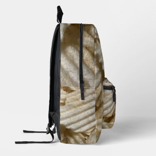 Kartoffelchips Bedruckter Rucksack (Links)