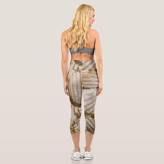 Kartoffelchips Capri Leggings (Rückseite)