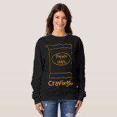 Kartoffelchips Cravings Snacks Sweatshirt (Vorne ganz)