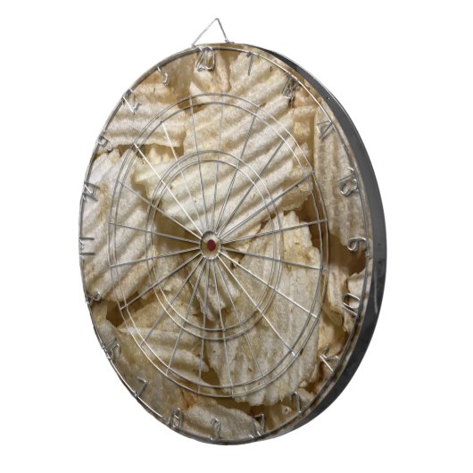 Kartoffelchips Dartscheibe (Vorderseite rechts)