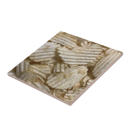 Kartoffelchips Fliese (Seite)
