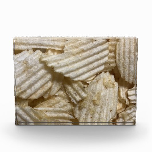 Kartoffelchips Fotoblock (Vorderseite)