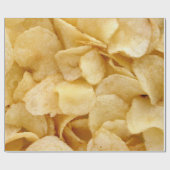 Kartoffelchips Geschenkpapier (Flach)