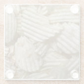 Kartoffelchips Glasuntersetzer (Rückseite)
