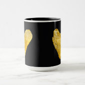 Kartoffelchips in Heart Shaped Tasse (Zentrum)