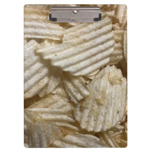 Kartoffelchips Klemmbrett (Vorderseite)