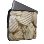 Kartoffelchips Laptopschutzhülle (Vorne Rechts)