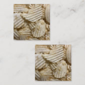 Kartoffelchips Mitteilungskarte (Vorne/Hinten)