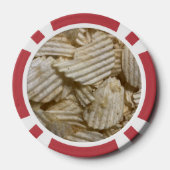Kartoffelchips Pokerchips (Rückseite)