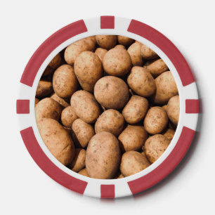 Kartoffelchips Pokerchips